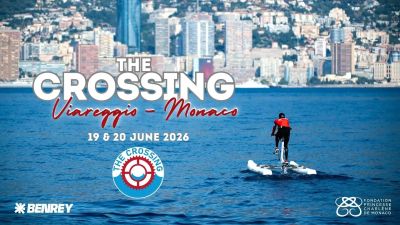 Crossing waterbike Viareggio Monaco